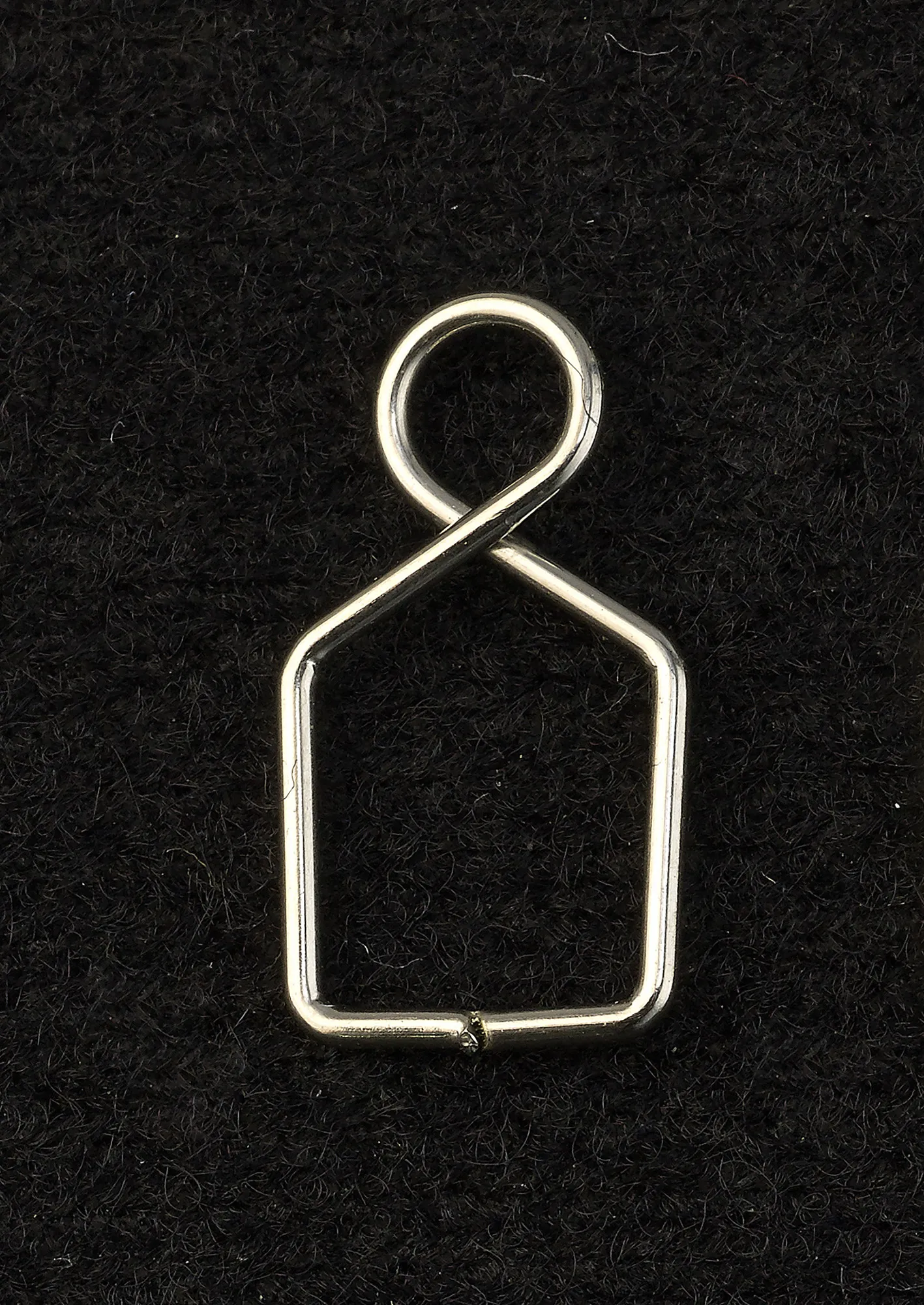 Square Claw Link 8X14mm Chrome